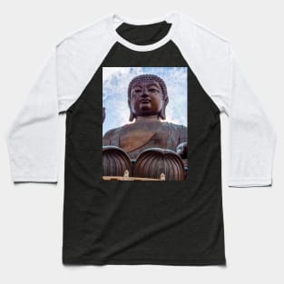 Tian Tan Buddha, Lantau Island, Hong Kong Baseball T-Shirt